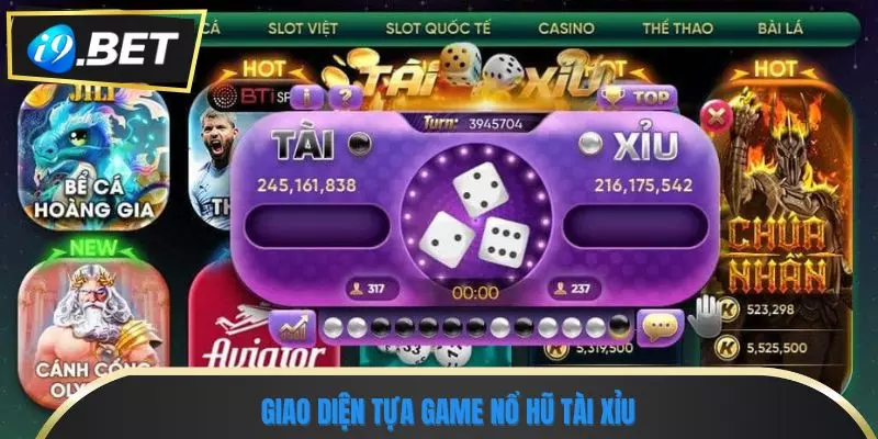 Nổ Hũ Tài Xỉu i9bet – Thử Vận May, Săn Jackpot Khủng 1 Giao diện tựa game Nổ Hũ Tài Xỉu