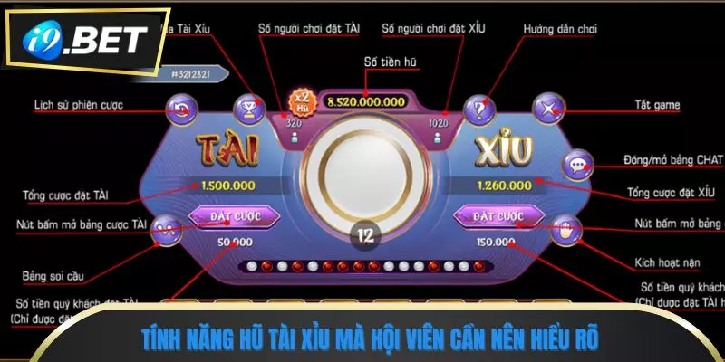 Nổ Hũ Tài Xỉu i9bet – Thử Vận May, Săn Jackpot Khủng 2 Tính năng Hũ Tài Xỉu mà hội viên cần nên hiểu rõ
